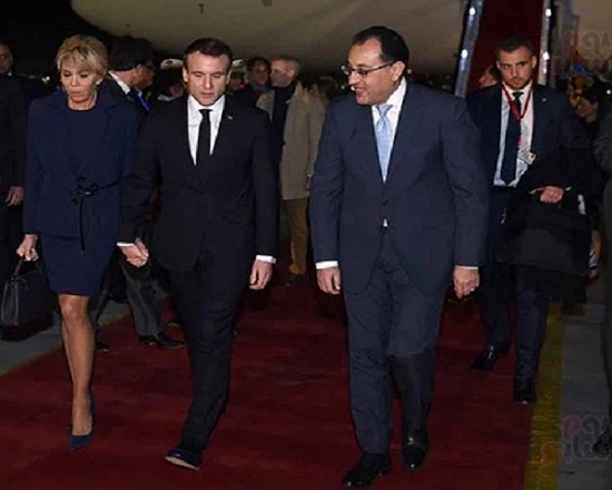 Macron in Cairo