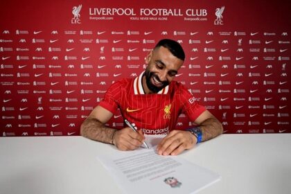 Mohamed Salah signs
