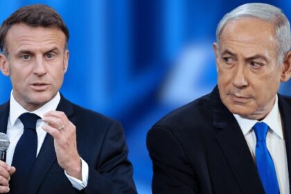 Netanyahu and Macron