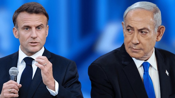 Netanyahu and Macron