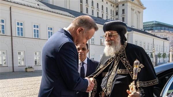 Pope Tawadros II in Poland