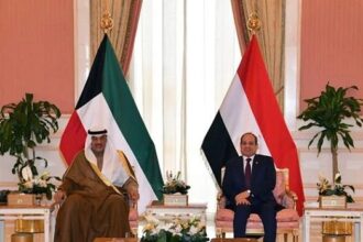 President Sisi meets Kuwaiti Crown Prince 1