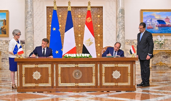 President Sisi and President Macron