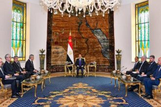 Sisi and Italian deputy PM