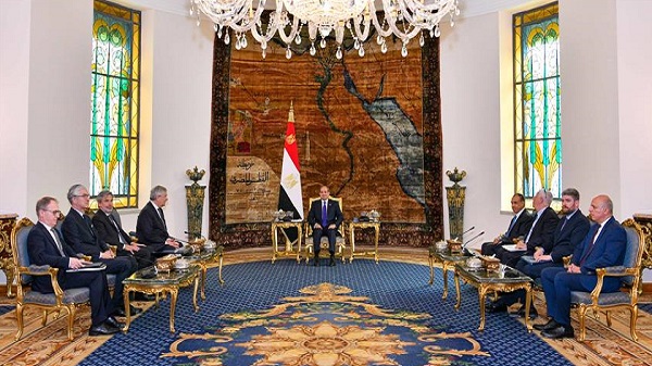 Sisi and Italian deputy PM