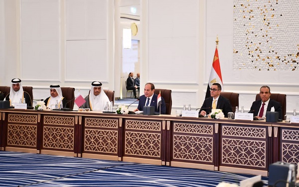 Sisi calls for Qatari investment