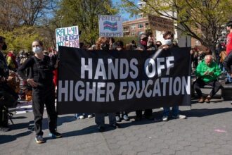 US colleges protests