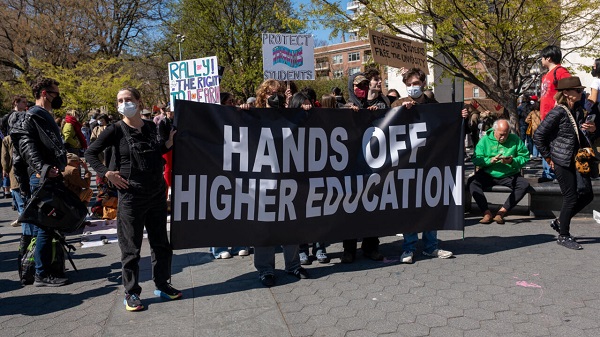 US colleges protests