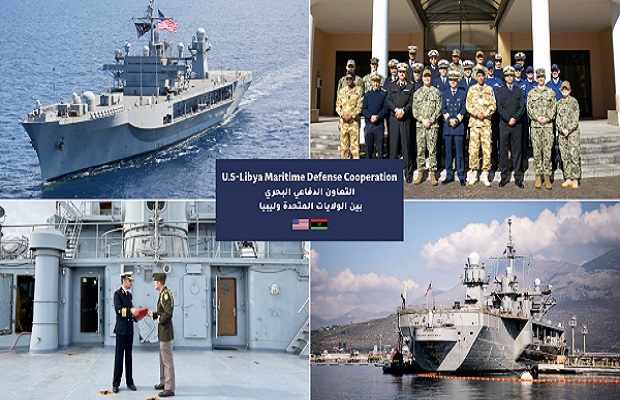 USS MOUNT WHITNEY arrives in Libya