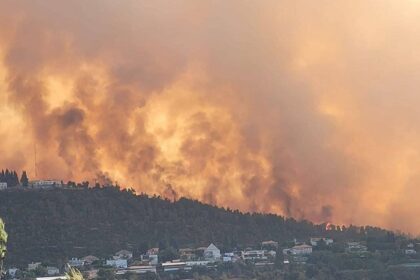 Wildfires Israel