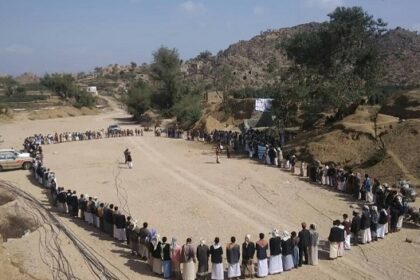 Yemeni tribe celebrates