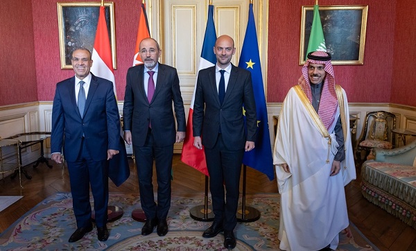 Egypt, Jordan, France, Saui Arabia, FMs