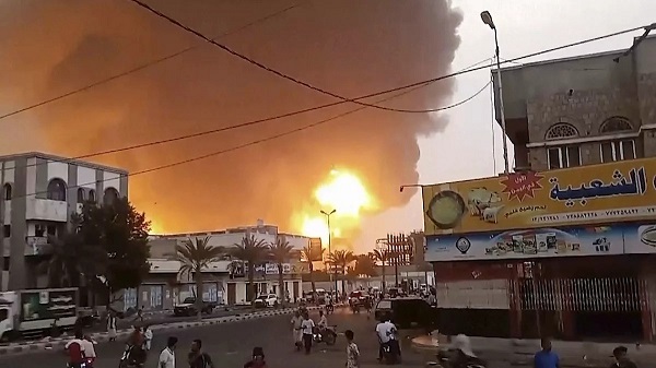 Hodeida attacked by Israel