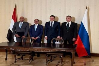 Investment ministers of Egypt and Russia