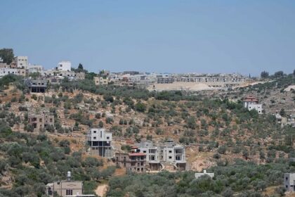 Israeli New Settlements in West Bank