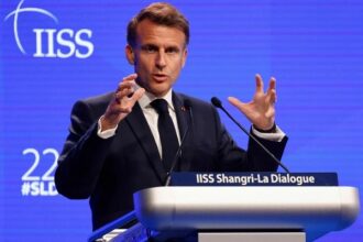 Macron in Singapore