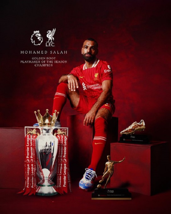 Mohamed Salah trophies