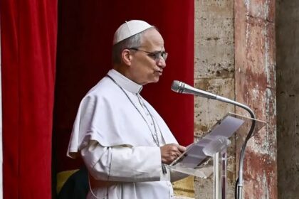 Pope Leo XIV first speech
