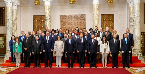 President Sisi and US Business men
