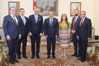 President Sisi and US delegation