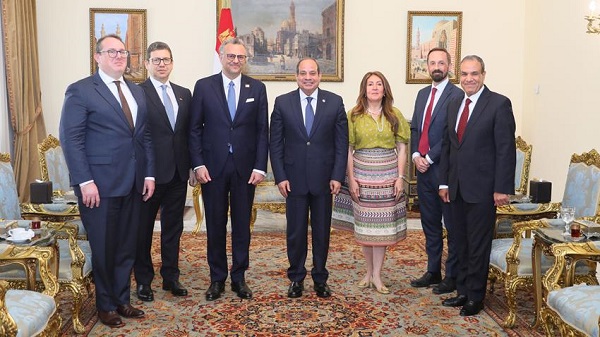 President Sisi and US delegation