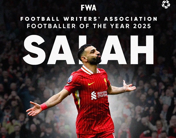 Salah Player of the Year FWA