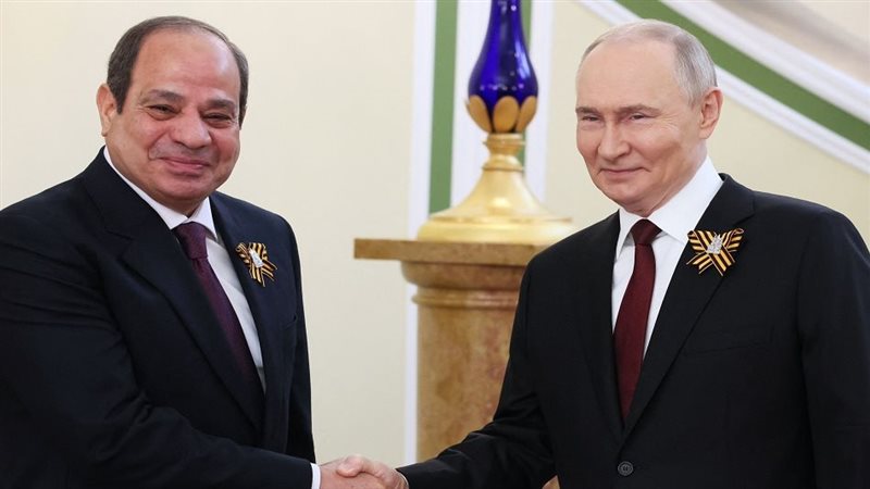 Sisi and Putin in Moscow
