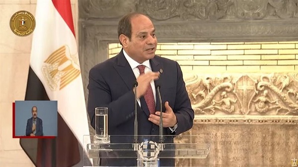 Sisi in Greece Press conference