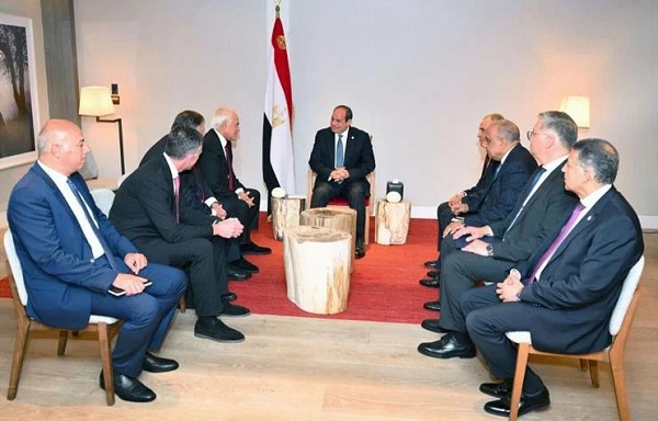 Sisi with Chairman Greek electric