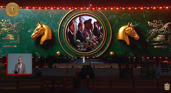 Sisi world military championship for Horseback riding 1