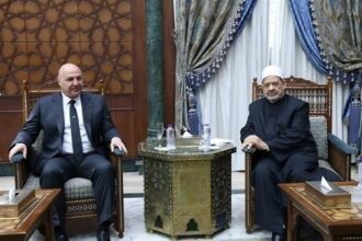 Tayeb and Lebanese President