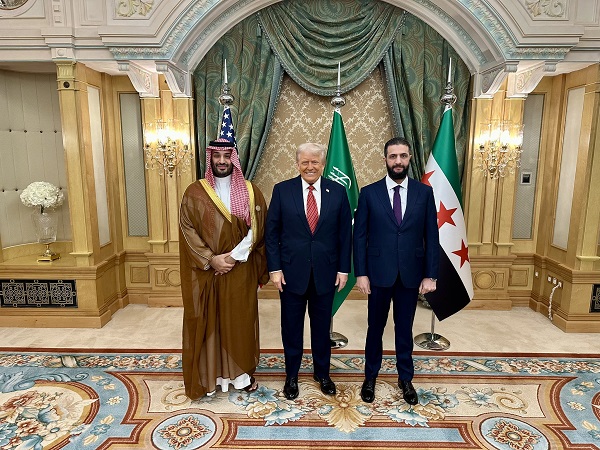 Trump MBS Al Sharaa