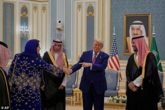 Trump MBS Lady