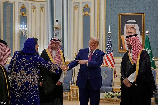 Trump MBS Lady