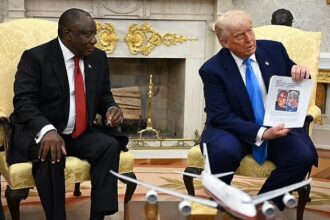 Trump and South African President