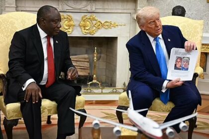 Trump and South African President