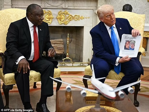 Trump and South African President