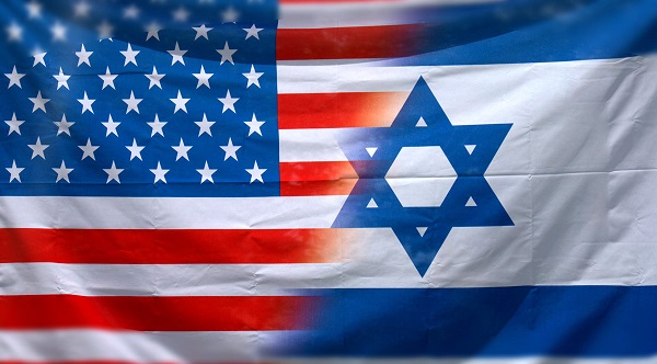 US Israel Flags