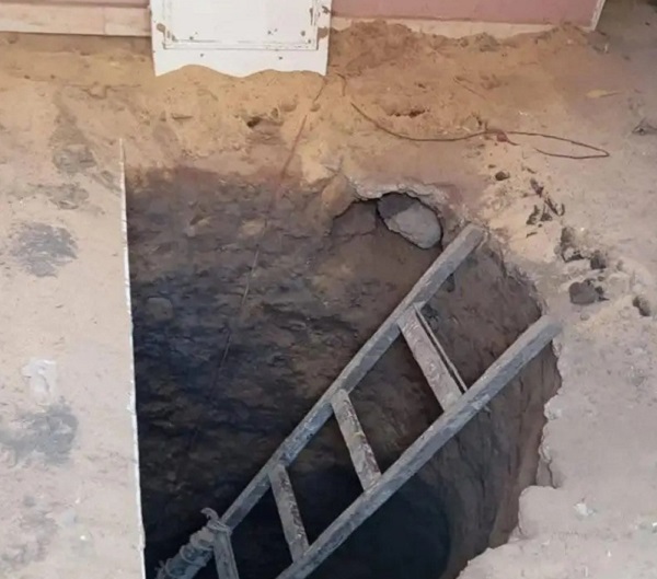 Illegal excavation in Luxor
