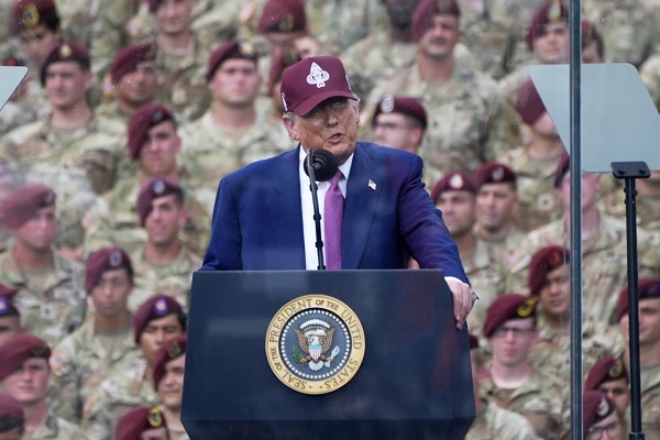 Trump Speech to army
