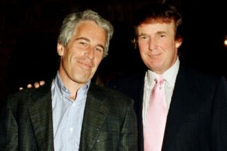 Trump and Jeoffery Epstein