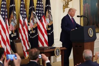 Trump warns Iran