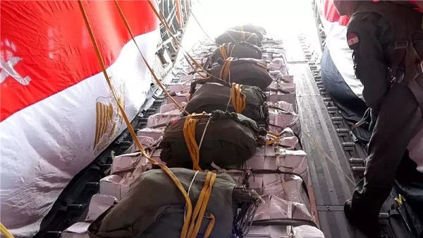 Egypt airdrops