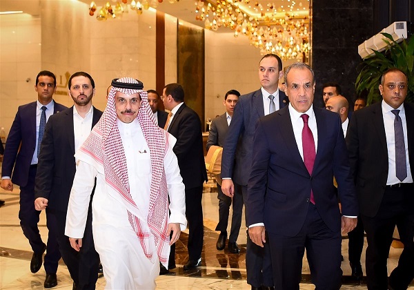 Egypt and Saudi FMs