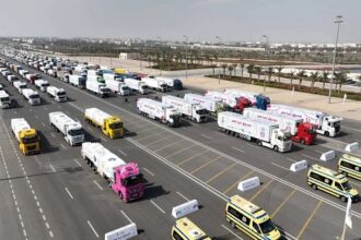 Egyptian aid to Gaza 1