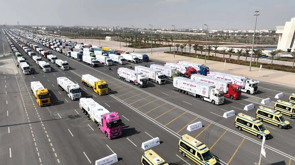 Egyptian aid to Gaza 1