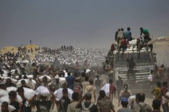 Aid enters Gaza Strip