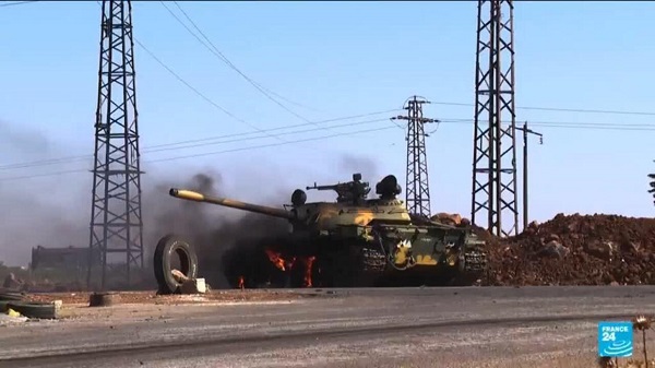 Israel strikes Syrian tanks