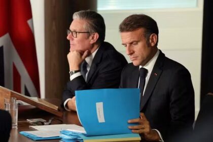 Macron and Starmer