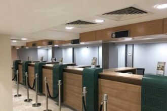 National Bank of Egypt counter